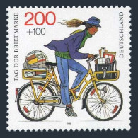 Germany B784, MNH. Michel 1814. Stamp Day 1995. Bicycle Mailman.  - Ungebraucht
