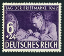 Germany B201,MNH.Michel 811. Stamp Day 1942.Philatelist. - Ungebraucht