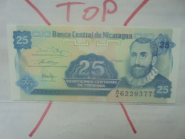 NICARAGUA 25 Centavos ND (1991) Neuf (B.33) - Nicaragua