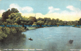 R146256 Hyde Park From Serpentine Bridge. London. G. D. And D. L. 1906 - Andere & Zonder Classificatie