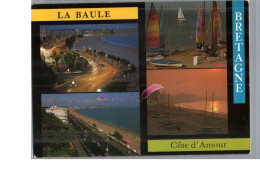 LA BAULE 44 - La Plus Belle Plage D'Europe Bretagne Côte D'Amour Voilier Nuit Coucher De Soleil - La Baule-Escoublac