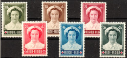 BELGIQUE Belgie Belgien 1953 Red Cross Set # 961-966 " Josephine/Johann " 6 Stamps Absolutely ** - Unused Stamps