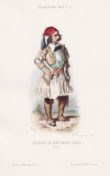 Patron De Batiment Grec (Pirée) - Piraeus Greece Griechenland Greek Man / Costume Tracht Costumes Trachten - Estampes & Gravures
