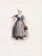 Femme De Vollendam (Nord-Hollande) - Volendam Noord-Holland / Nederland Netherlands Holland Niederlande / Cost - Estampes & Gravures