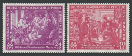 Germany-GDR B15-B16, MNH. Mi 248-249. Leipzig Spring Fair,1950. First Porcelain. - Ungebraucht