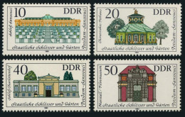 Germany-GDR 2373-2376, MNH. Michel 2826-2829. Palaces & Museums, 1983. - Unused Stamps