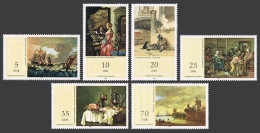 Germany-GDR 2284-2289,MNH. Mi 2677-2680. 17th Cen. Paintings In National Museum. - Ungebraucht