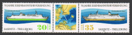 Germany-GDR 2016-2017a,MNH.Mi 2429-30. Railroad Ferry Sassnitz-Trelleborg, 1979. - Nuevos