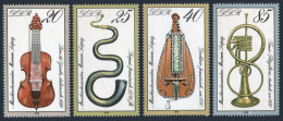 Germany-GDR 2031-2034,MNH.Mi 2445-2448. Musical Instruments,Leipzig Museum,1979. - Neufs