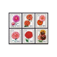 Germany-GDR 1670-1675, MNH. Mi 2070-2075. Flowers 1975. China Aster, Geranium,  - Unused Stamps