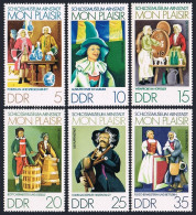 Germany-GDR 1576-1581,MNH. Mi 1975-1980. 18th Century Thuringia, Dolls' Village. - Unused Stamps