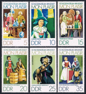 Germany-GDR 1576-1581,hinged.Mi 1975-1980. 18th Century Thuringia,Dolls' Village - Ungebraucht