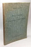 Paul Claudel Et "L'annonce Faite à Marie" - Other & Unclassified