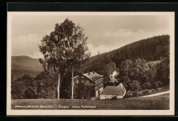 AK Bärenfels Im Erzgeb., Altes Forsthaus  - Jacht