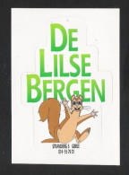 STICKER DE LILSE BERGEN  Gierle  (S 696) - Aufkleber