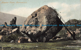 R146294 Bowder Stone. Borrowdale. Valentine. 1907 - Monde