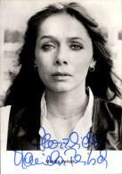 CPA Schauspielerin Monika Peitsch, Portrait, Autogramm - Acteurs