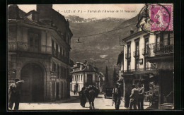 CPA Luz, Entrée De L`Avenue De St-Sauveur  - Luz Saint Sauveur