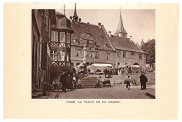 1938 - Héliogravure - Barr (Bas-Rhin) - La Place De La Mairie - Unclassified