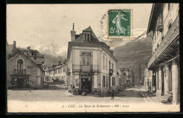 CPA Luz, La Route De St-Sauveur  - Luz Saint Sauveur