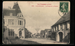 CPA Lannemezan, La Place Et La Mairie  - Lannemezan
