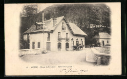 CPA Gèdre, Route De Gavarnie, Hôtel De La Grotte  - Gavarnie