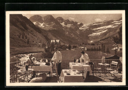 CPA Gavarnie, Restaurant Du Point De Vue De La Cascade  - Gavarnie