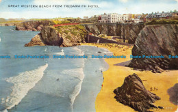 R146316 Great Western Beach From Trebarwith Hotel. Valentine. Valesque - Monde