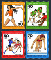 Germany-Berlin 9NB124-B127, MNH. Mi 517-520. Youth Training For Olympics, 1976. - Unused Stamps
