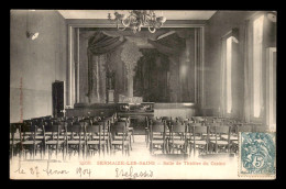 51 - SERMAIZE-LES-BAINS - INTERIEUR DE LA SALLE DE THEATRE DU CASINO - Sermaize-les-Bains