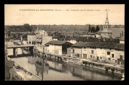 55 - VARENNES-EN-ARGONNE - VUE GENERALE SUR LA RIVIERE L'AIRE - Autres & Non Classés