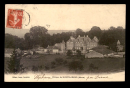 55 - CHATEAU DE MONTHAIRONS - AUTOGRAPHE DU PROPRIETAIRE - EDITEUR LARGE - Autres & Non Classés