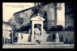 55 - SPINCOURT - MONUMENT AUX MORTS - EDITEUR WARIN - Spincourt