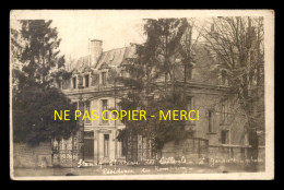 55 - STENAY - CHATEAU DES TILLEULS - CARTE PHOTO ORIGINALE - Stenay