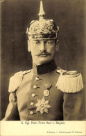 CPA Prince Karl Von Bayern, Portrait In Uniform - Familias Reales