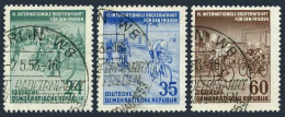 Germany-GDR 148-150, CTO. Michel 355-357. 6th Bicycle Peace Race, 1953. - Nuovi