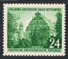 Germany-GDR 111, MNH. Michel 318. Halle University, Wittenberg, 450th Ann. 1952. - Unused Stamps