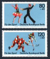 Germany-Berlin 9NB202-B203,MNH.Michel 690-699. Sports 1983.Dance,Hockey. - Unused Stamps