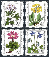 Germany-Berlin 9NB204-B207, MNH. Mi 703-707. Flowers 1983. Mountain Wildflower, - Ungebraucht