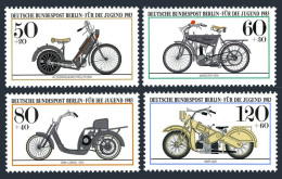 Germany-Berlin 9NB198-B201,MNH.Michel 694-697. Motorcycles,1983. - Ongebruikt