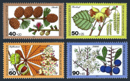 Germany-Berlin 9NB159-B162, MNH. Michel 607-610. Woodland Plants 1979. Larch, - Nuevos