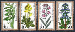 Germany-Berlin 9NB148-B151, MNH. Michel 573-576. Woodland Flowers 1978. - Nuevos