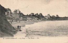 FRANCE - Saint Enogat - La Plage - The Beach - L L - Animé - Vue Sur La Mer - Vue Générale - Carte Postale Ancienne - Dinard
