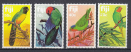 FIJI 1983 Fauna Birds Parrots MNH(**) Mi 475-478 #Fauna531-1 - Perroquets & Tropicaux