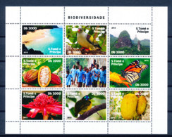 S Tomé E Príncipe - 2015 - Biodiversidade/Biodiversity / I - MNH - Sao Tome Et Principe