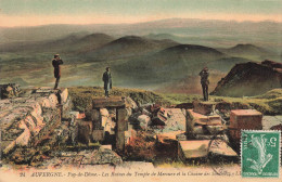 FRANCE - Les Ruines Du Temple De Mercure Et La Chaîne Des Sommets - Carte Postale Ancienne - Autres & Non Classés