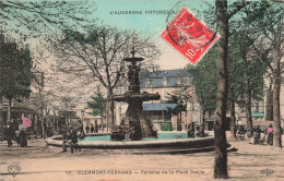 FRANCE - Clermont Ferrand - Fontaine De La Place Delille - Carte Postale Ancienne - Clermont Ferrand