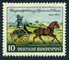 Germany 692,lightly Hinged.Michel 160. First Thurn And Taxis Stamp-100,1952. - Unused Stamps