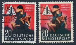 Germany 694, Used. Michel 162. Prevent Traffic Accidents, 1953. - Neufs