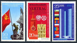 Germany-GDR 1200-1202, MNH. Mi 1569-71. Liberation From Fascism, 25th Ann. 1970. - Unused Stamps